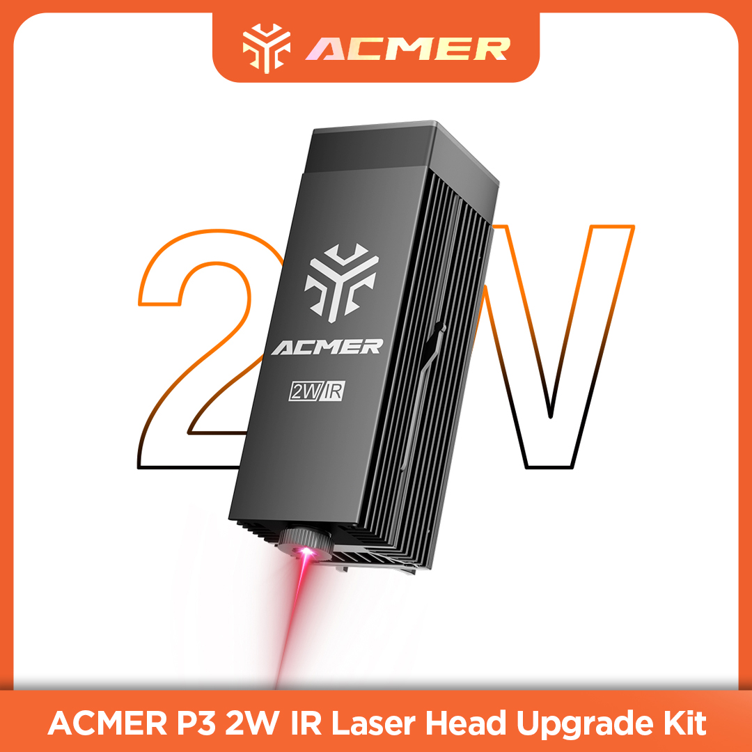 Desktop Laser Engraver - ACMER P3 2W IR Laser Head