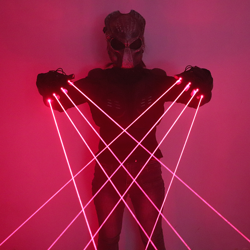 Industrial Laser Projector - 650nm 4Pcs Red Laser Gloves Single