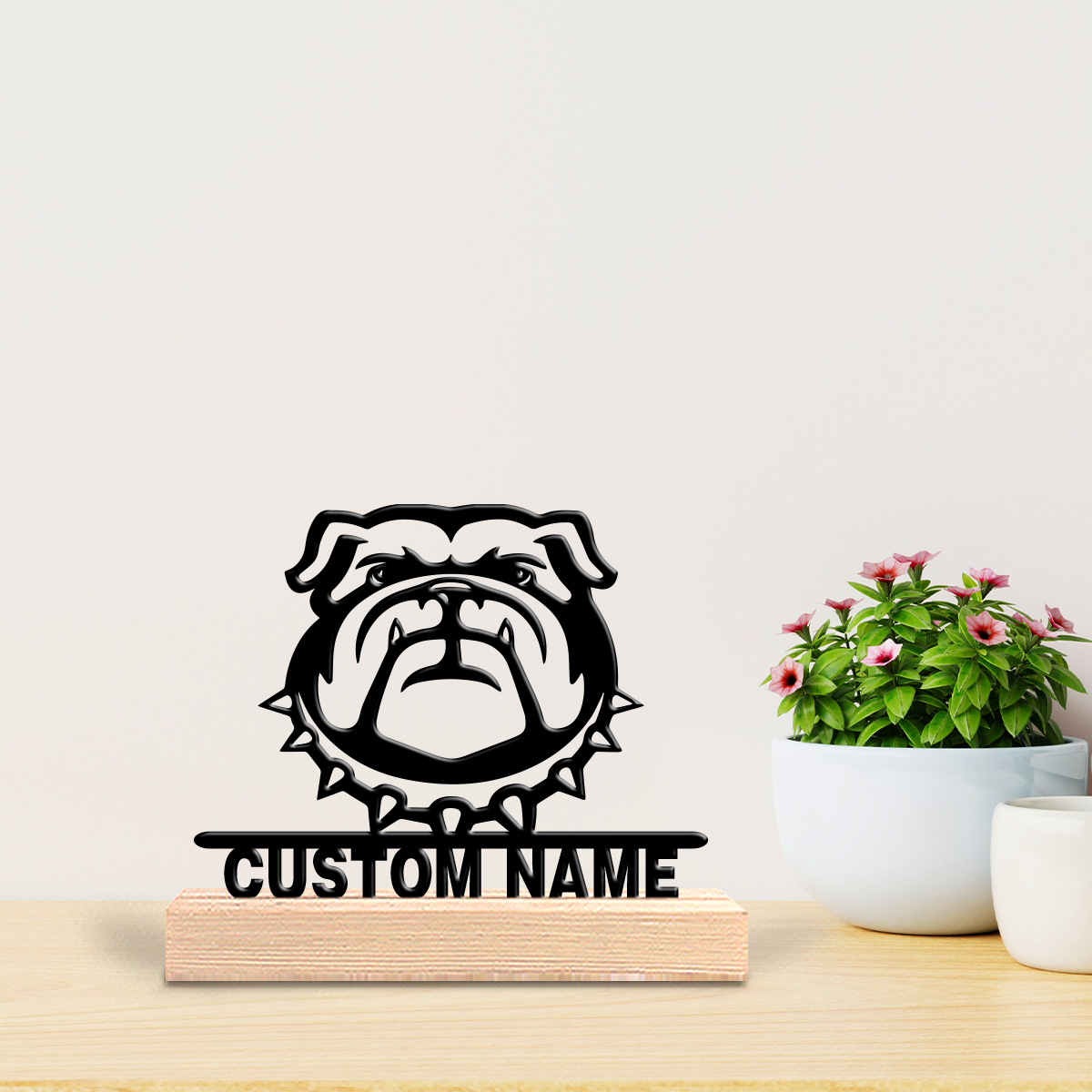 Desktop Laser Engraver - A warm home customization Dog Handmade