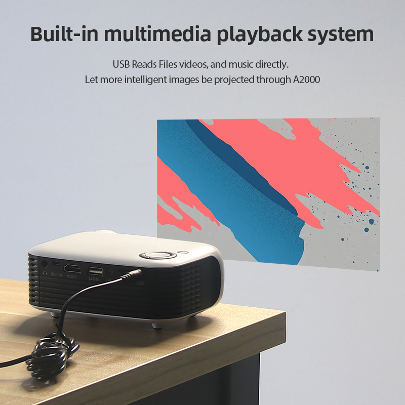 MINI Projector Portable 3D LED - Industrial Laser Projector avaliação e preço