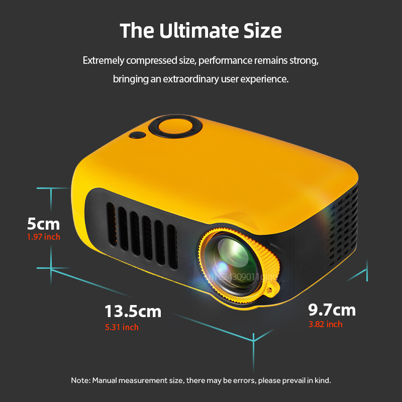 MINI Projector Portable 3D LED - Industrial Laser Projector avaliação e preço