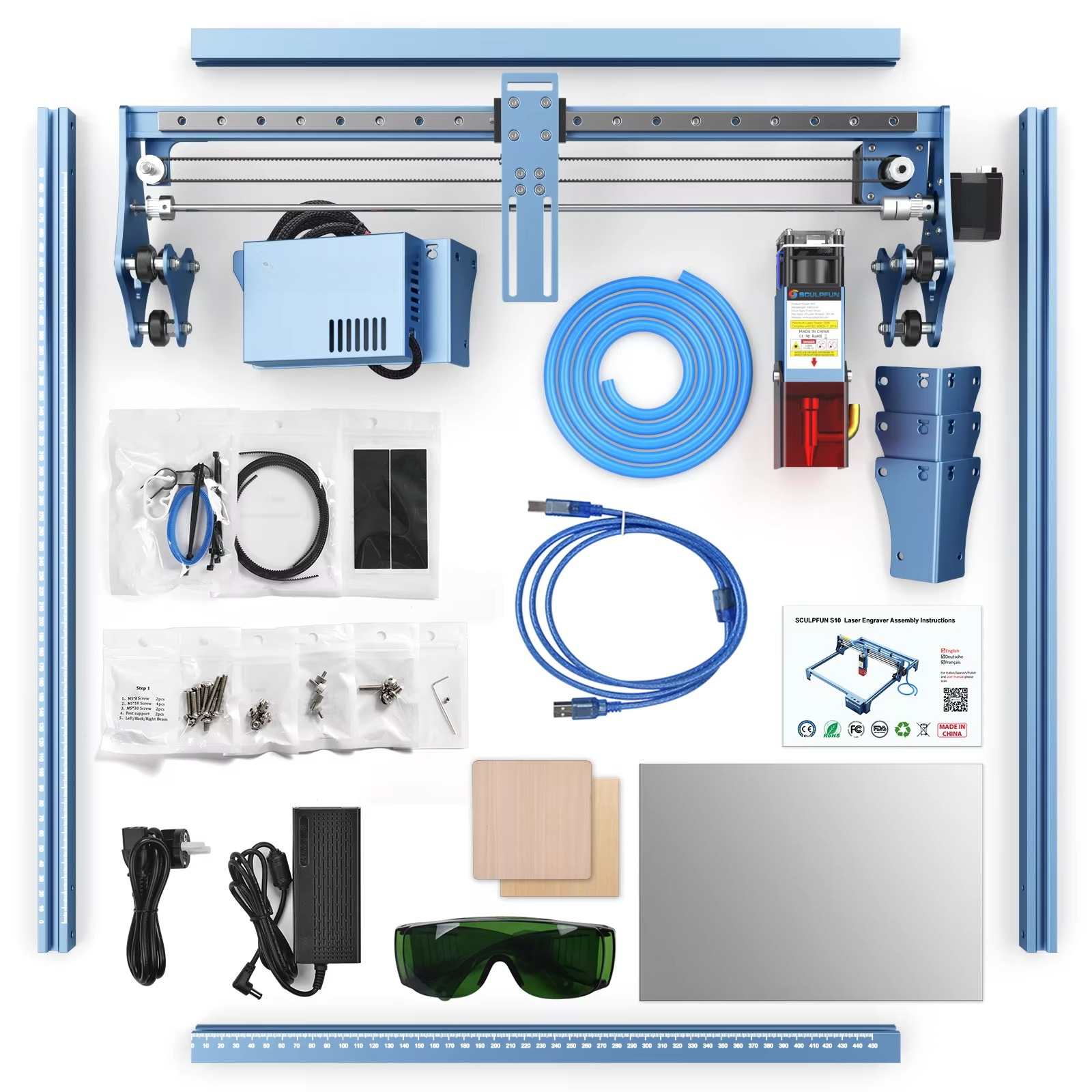 For S10 Laser Engraving Machin - Industrial Grade Laser Engraver avaliação e preço