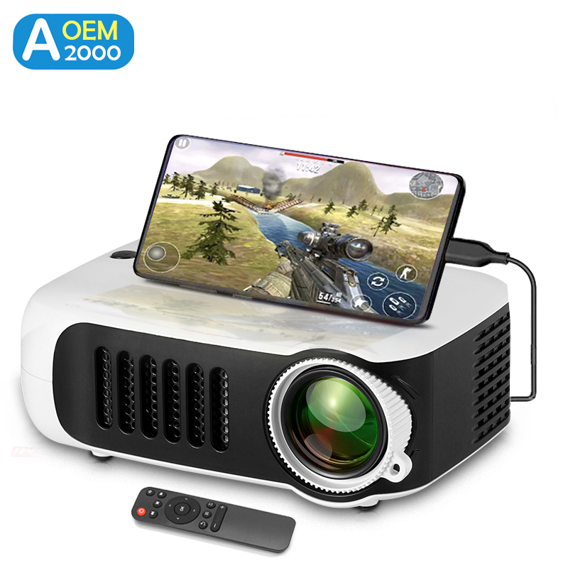 A2000 Mini Projector Portable  - Industrial Laser Projector avaliação e preço