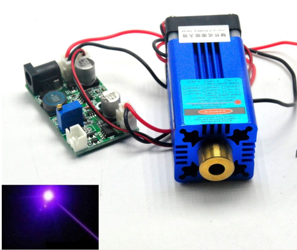 Industrial 405nm 100mw 300mw 4 - Industrial Laser Printing avaliação e preço