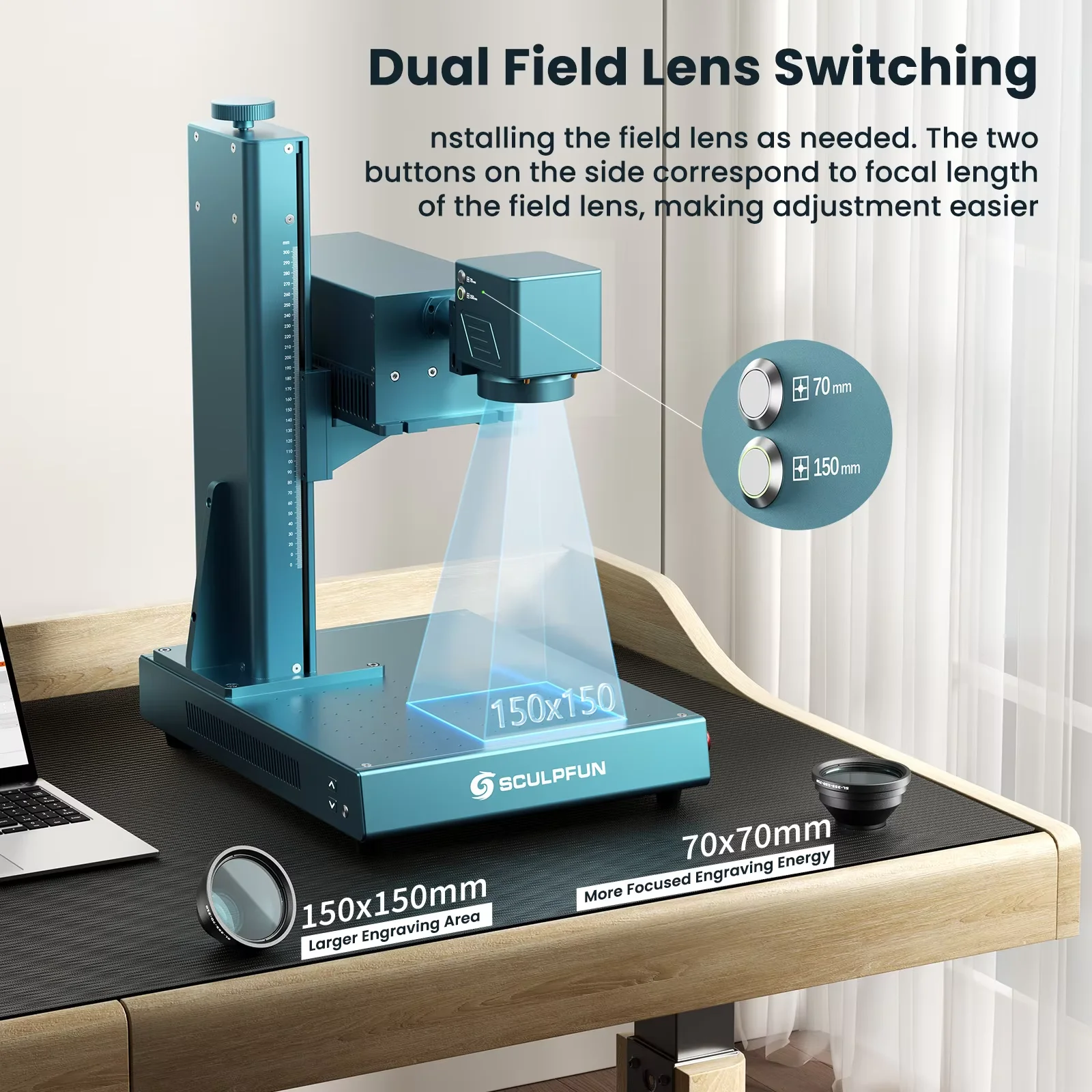 SCULPFUN V5 UV Laser Engraver  - Industrial Grade Laser Engraver avaliação e preço