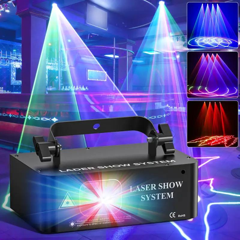 Full Color DMX512 Animation Pr - Industrial Laser Projector avaliação e preço