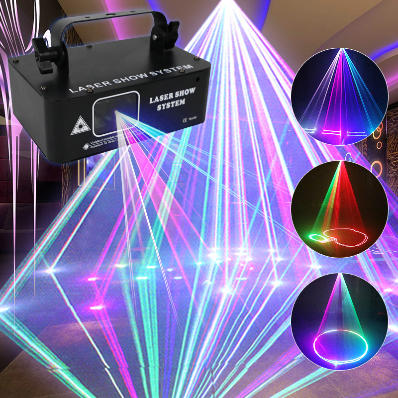 Full Color DMX512 Animation Pr - Industrial Laser Projector avaliação e preço