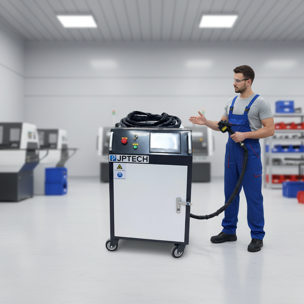 Factory Price 500W 1000W Pulse - Industrial Laser Rust Removal Machine avaliação e preço