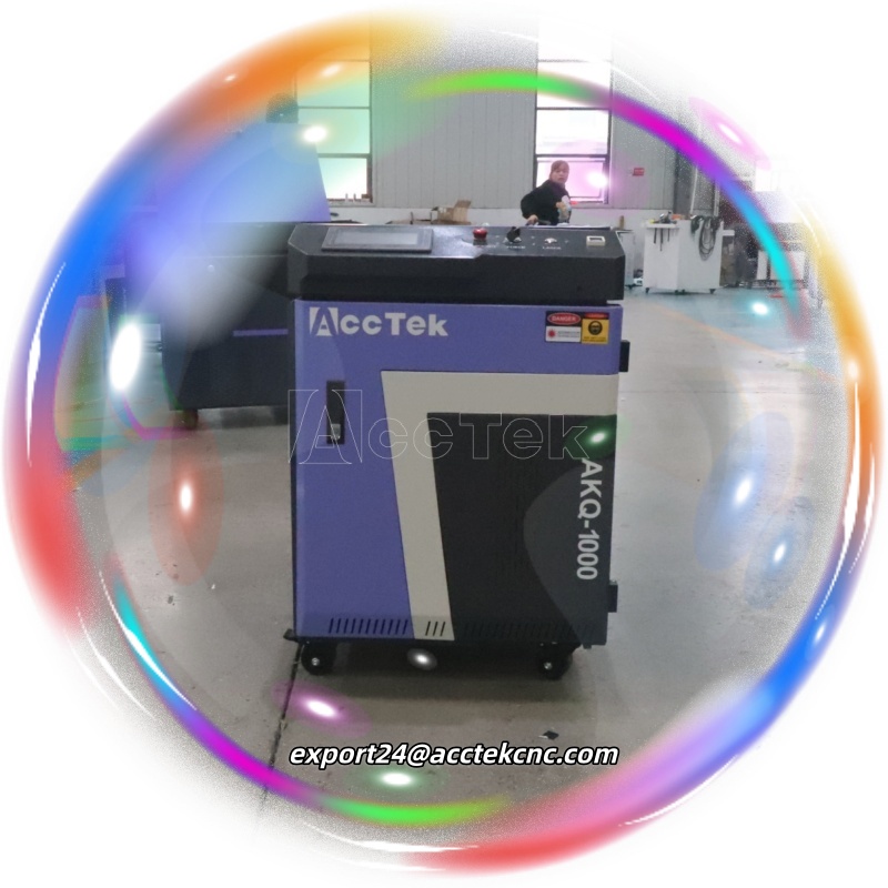 Powerful 1000w Pulsed Laser Cl - Industrial Laser Rust Removal Machine avaliação e preço