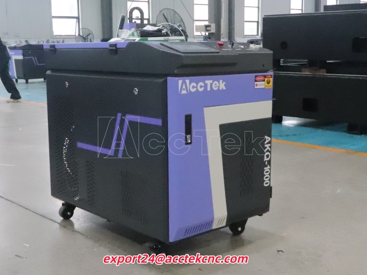 Powerful 1000w Pulsed Laser Cl - Industrial Laser Rust Removal Machine avaliação e preço