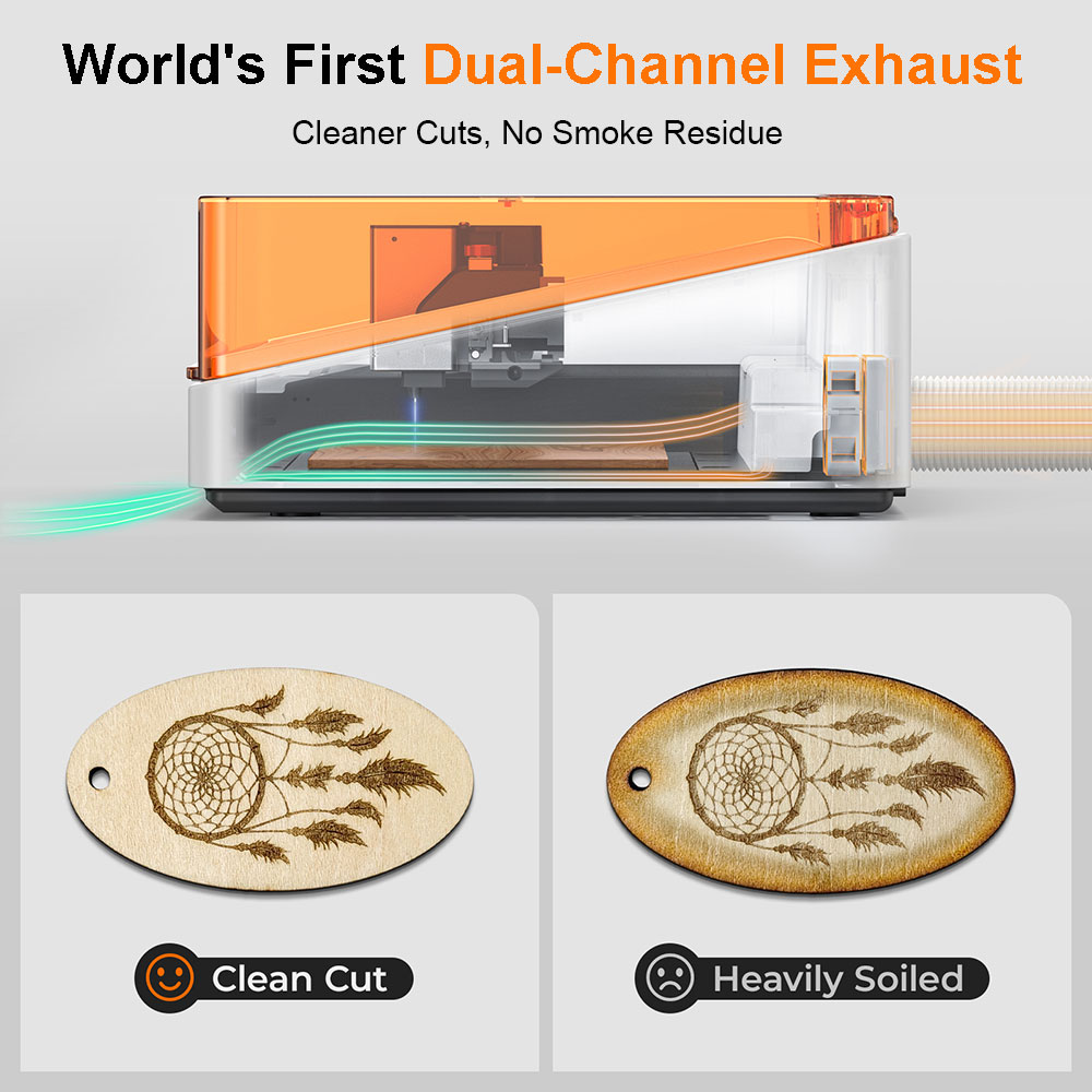 TOOCAA NOVA 20W Beginner-Frien - Desktop Laser Engraver avaliação e preço