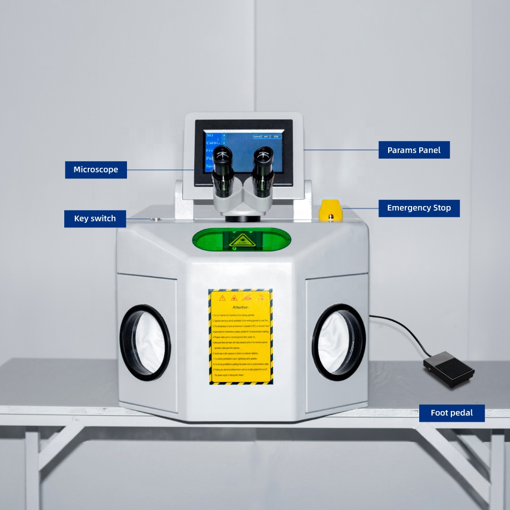 Jewelry Laser 200W Mini Deskto - Industrial Yag Laser avaliação e preço