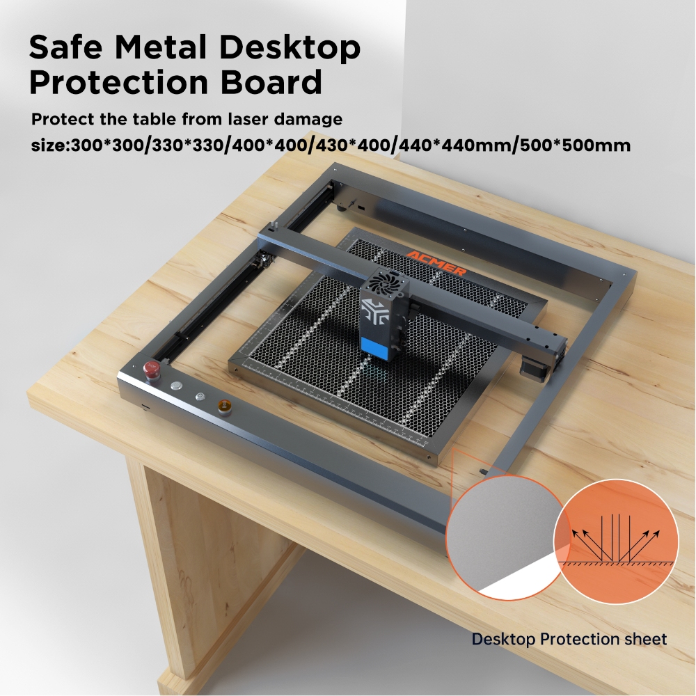 ACMER Laser Honeycomb Board Un - Desktop Laser Engraver avaliação e preço