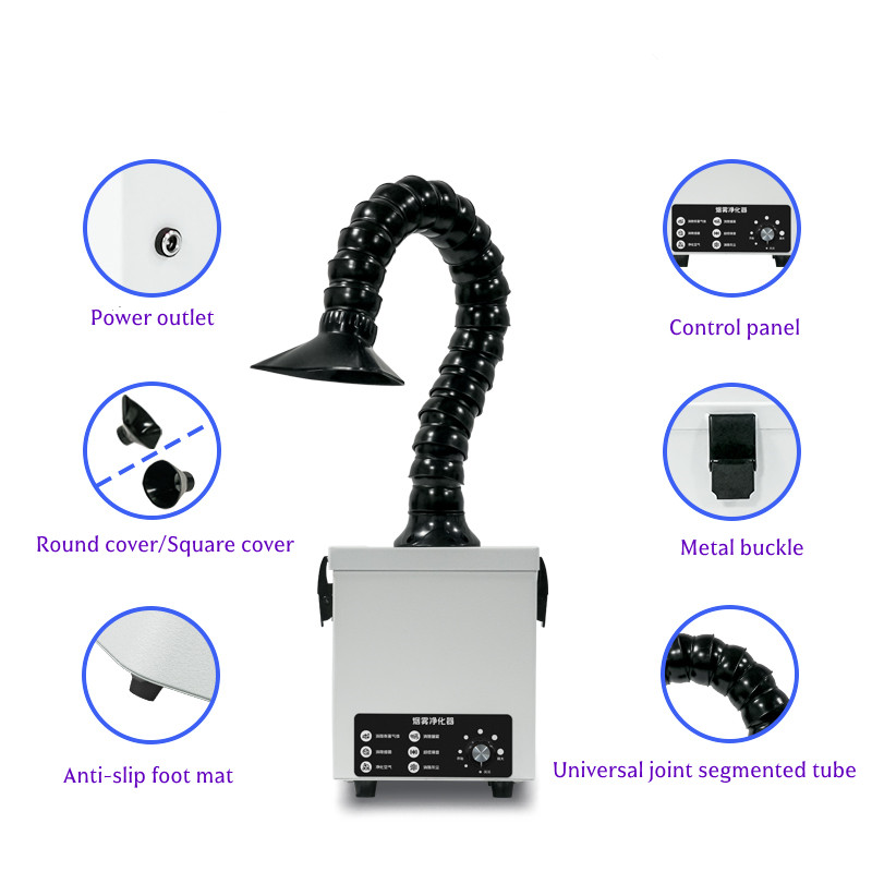 30W Soldering Smoke Absorber I - Industrial Laser Printing avaliação e preço