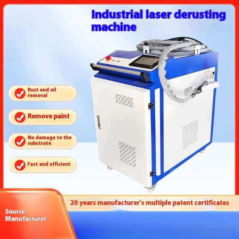 Efficient Handheld Metal Reinf - Industrial Laser Rust Removal Machine avaliação e preço