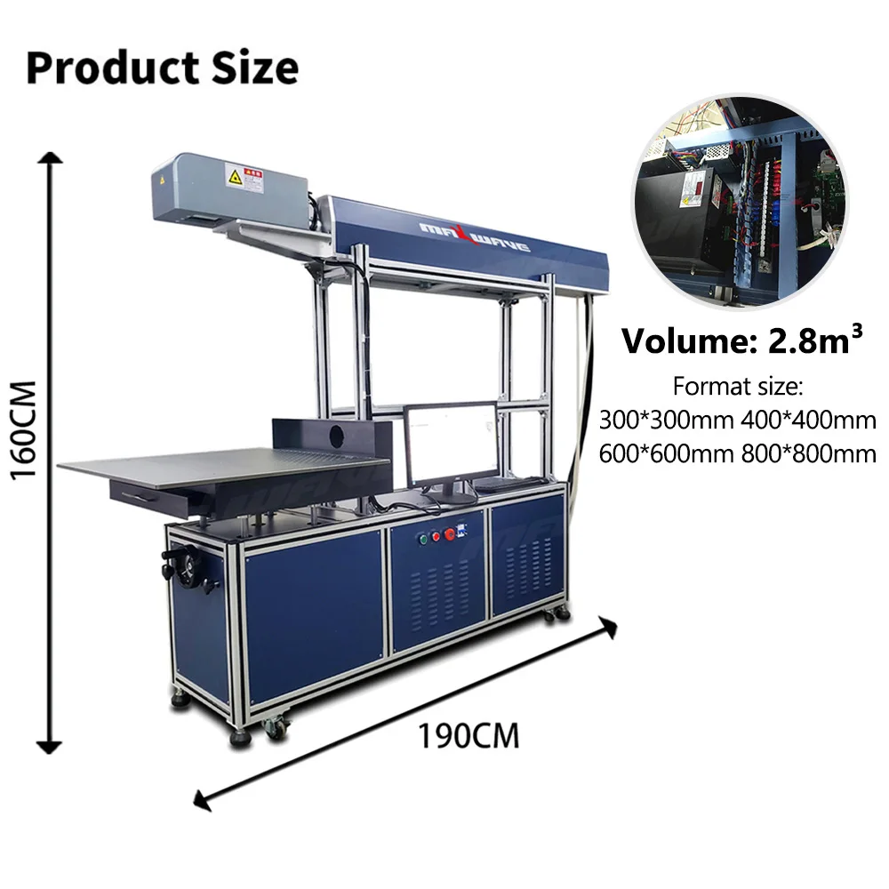 CO2 Laser Marking Machine Bott - Industrial Laser Printing avaliação e preço