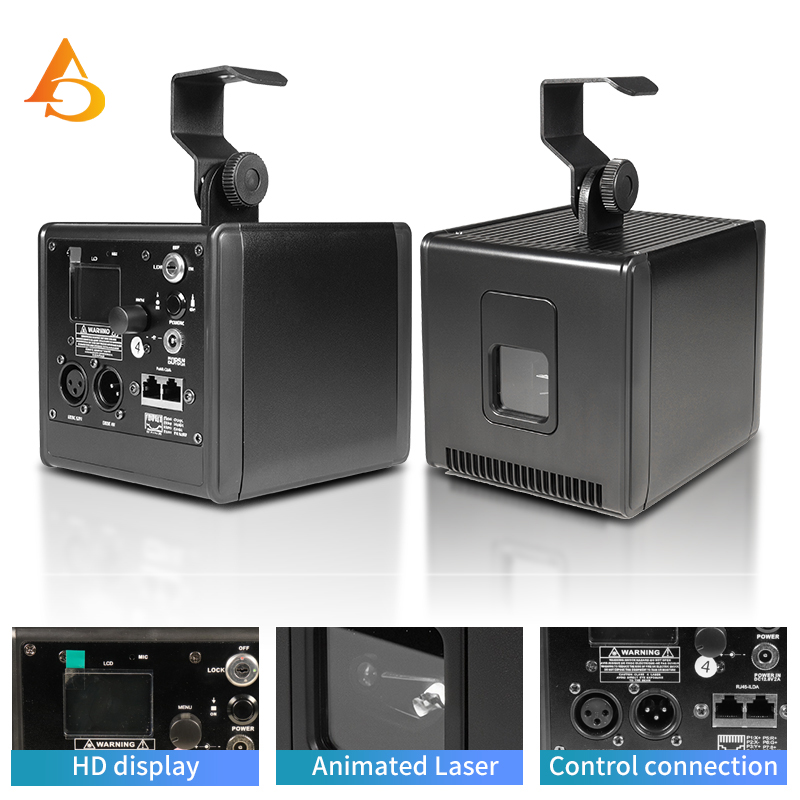 3W/5W battery laser light scan - Industrial Laser Projector avaliação e preço