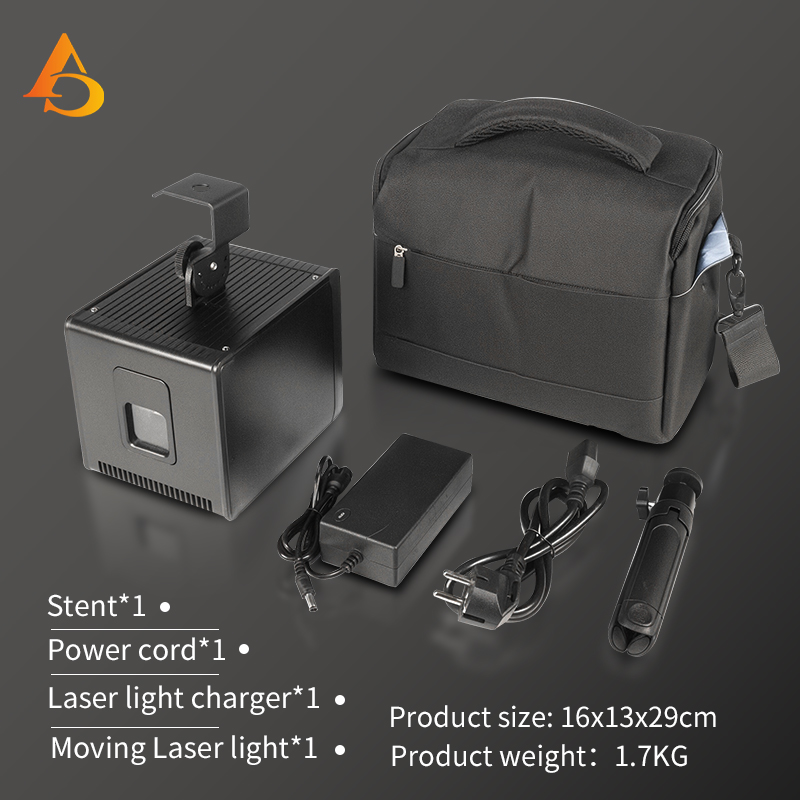 3W/5W battery laser light scan - Industrial Laser Projector avaliação e preço