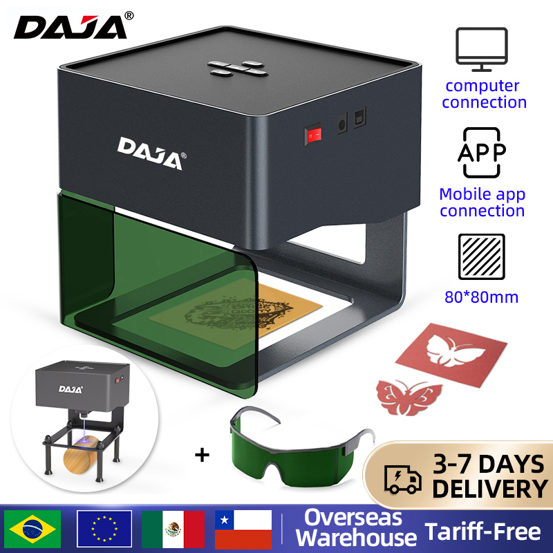 DAJA DJ6 Mini Portable Laser E - Desktop Laser Engraver avaliação e preço